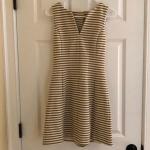 Lilly Pulitzer Cameo White Ottoman Stripe Dress
